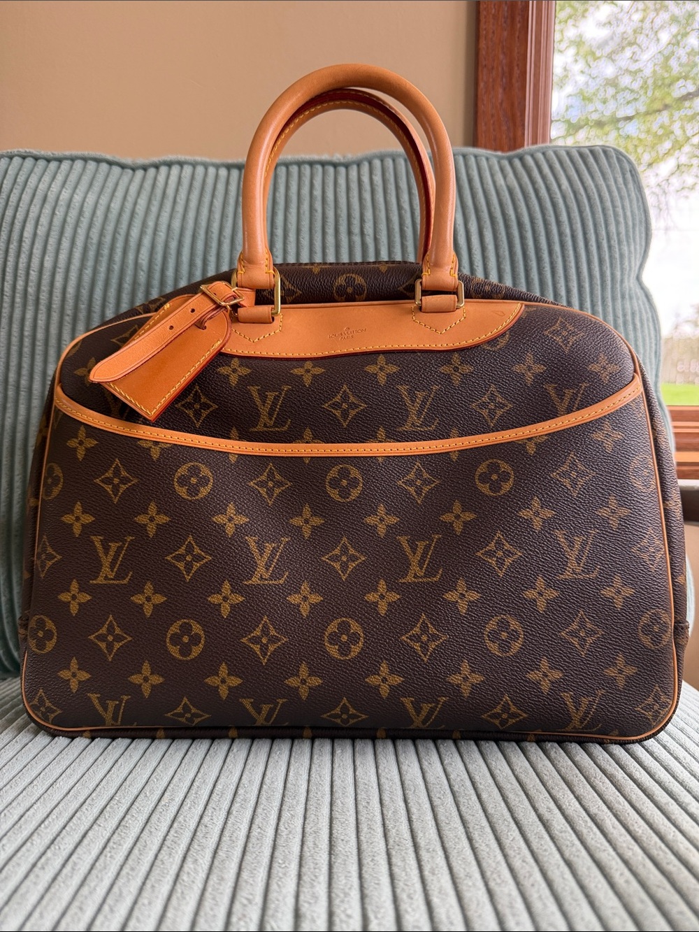 Louis Vuitton Monogram Deauville MM Handbag
